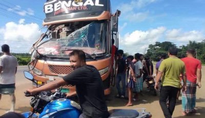 ওসমানীনগরে দুই বাসের মুখোমুখি সংঘর্ষ, নিহত ৯