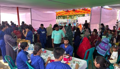 কুলাউড়ায় ‘মা এক্সপ্রেস’ ক্যাম্পে চার শতাধিক গর্ভবতী মায়ের চিকিৎসাসেবা