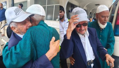 কর্মচারীর অসুস্থতার খবর শুনে সৌদি আরব থেকে সিলেটে ছুটে এলেন কফিল
