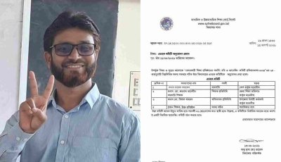 ফয়েজ আহমেদকে সভাপতি করে খাজার মোকাম উচ্চ বিদ্যালয়ের এডহক কমিটি অনুমোদন
