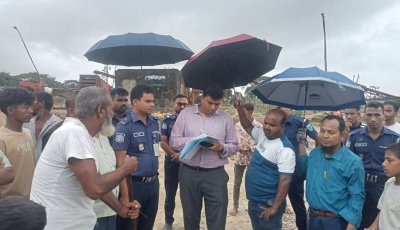ধলাই ব্রিজ রক্ষায় অভিযান অব্যাহত, জব্দ বালু নিলামে সরকারি কোষাগারে ১.৮৭ লাখ টাকা