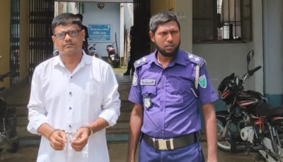 বিজিবি পরিচয়ে হোটেলে কক্ষ ভাড়া, টিভিসহ মালামাল চুরি; যুবক গ্রেফতার