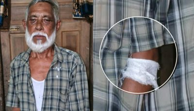 জমি নিয়ে বিরোধের জেরে মুক্তিযোদ্ধাকে মারধরের অভিযোগ
