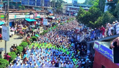 সিলেট-জাফলং-সুনামগঞ্জে ঈদে মিলাদুন্নবী উপলক্ষে বর্ণাঢ্য র‌্যালি ও জশনে জুলুস