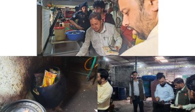 সিলেটে অস্বাস্থ্যকর পরিবেশে খাদ্য প্রস্তুত, দুই প্রতিষ্ঠানকে আড়াই লাখ টাকা জরিমানা