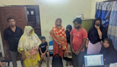 জৈন্তাপুরে সীমান্ত পেরিয়ে ভারতে যাওয়ার চেষ্টা, নারী-শিশুসহ ৮ বাংলাদেশি আটক