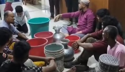 পানির সংকট নিরসনের দাবিতে সিসিক কার্যালয়ে বিক্ষোভ, আটক ৬