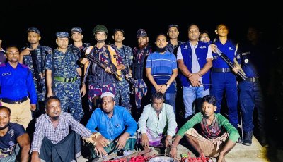 গোয়াইনঘাটে অবৈধ বালু উত্তোলনের বিরুদ্ধে অভিযান, জরিমানা ১ লাখ ৫০ হাজার টাকা