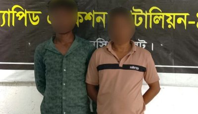 কোম্পানীগঞ্জে ৬৮ বোতল বিদেশি মদ ও এসকাফসহ গ্রেপ্তার ২