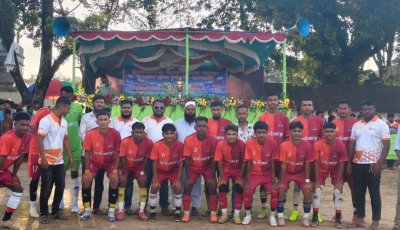 কোম্পানীগঞ্জে আন্তঃউপজেলা ফুটবল টুর্নামেন্টের উদ্বোধন