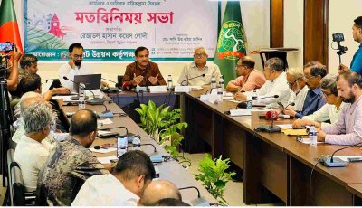 প্রেসক্লাব ও ইমজার নেতৃবৃন্দের সঙ্গে মতবিনিময়; মাস্টারপ্ল্যান ও পরিবেশবান্ধব উন্নয়নে গুরুত্ব: কয়েস লোদী