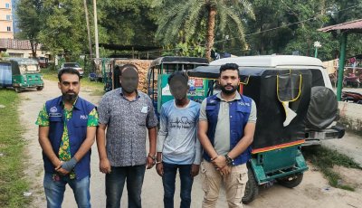 শ্রীমঙ্গলে চোরাই ৫ অটোরিকশা উদ্ধার, গ্রেপ্তার ২