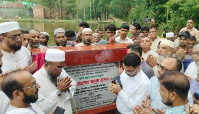 ৫২ কোটি টাকায় শেওলা-জকিগঞ্জ সড়কের উন্নয়নকাজ শুরু, কমবে জনদুর্ভোগের আশা