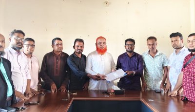 গোয়াইনঘাট প্রেসক্লাবের নতুন কমিটির দায়িত্ব গ্রহণ