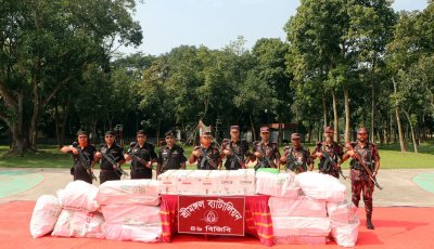 শ্রীমঙ্গলে ৪০ লাখ টাকার ভারতীয় সিগারেট জব্দ