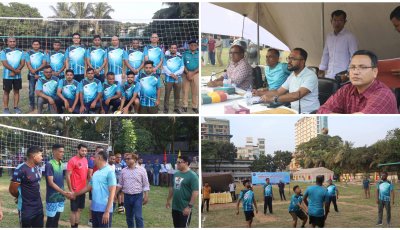 এসএমপির ২০তম প্রতিষ্ঠাবার্ষিকী উপলক্ষে ভলিবল টুর্নামেন্ট, ফাইনালে মুখোমুখি দুই দল