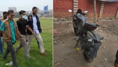 টঙ্গীতে তাহসিফের মরদেহ উদ্ধারের স্থান থেকে ৫০ গজ দূরে মিলল মোটরসাইকেল