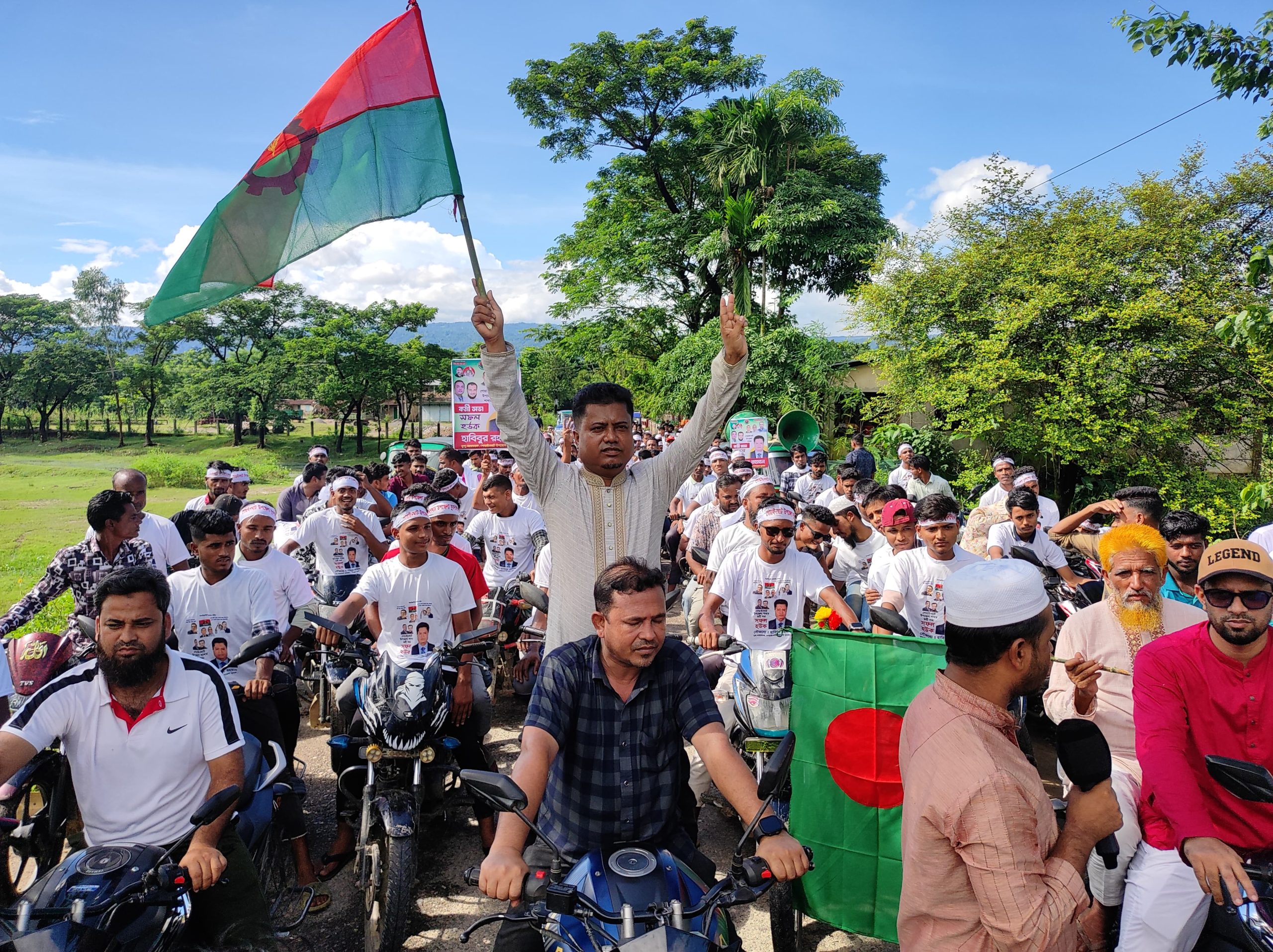 গোয়াইনঘাটে দুই যুগ পর যুবদলের কর্মী সমাবেশ, হাবিবুর রহমানের নেতৃত্বে হাজারো নেতাকর্মীর অংশগ্রহণ