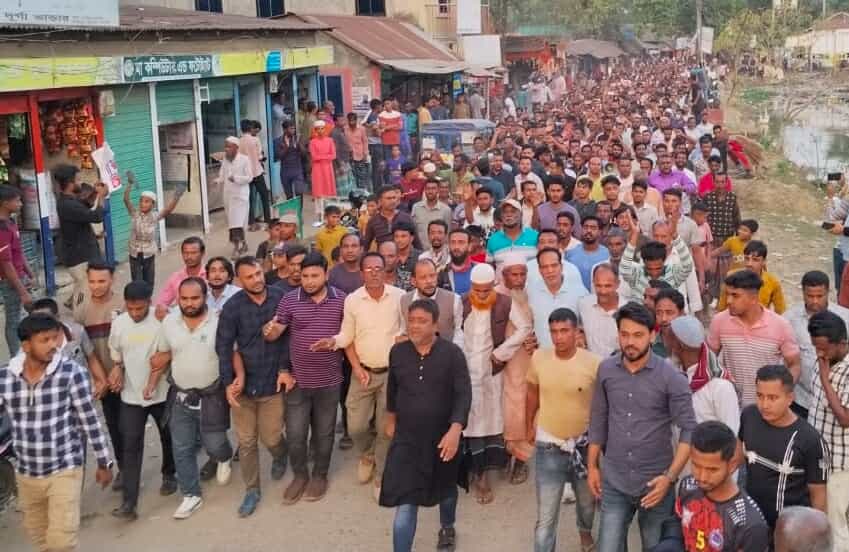সুনামগঞ্জ-১ আসনে মনোনয়ন পুনমুল্যায়নের দাবীতে বিক্ষোভ-সমাবেশ