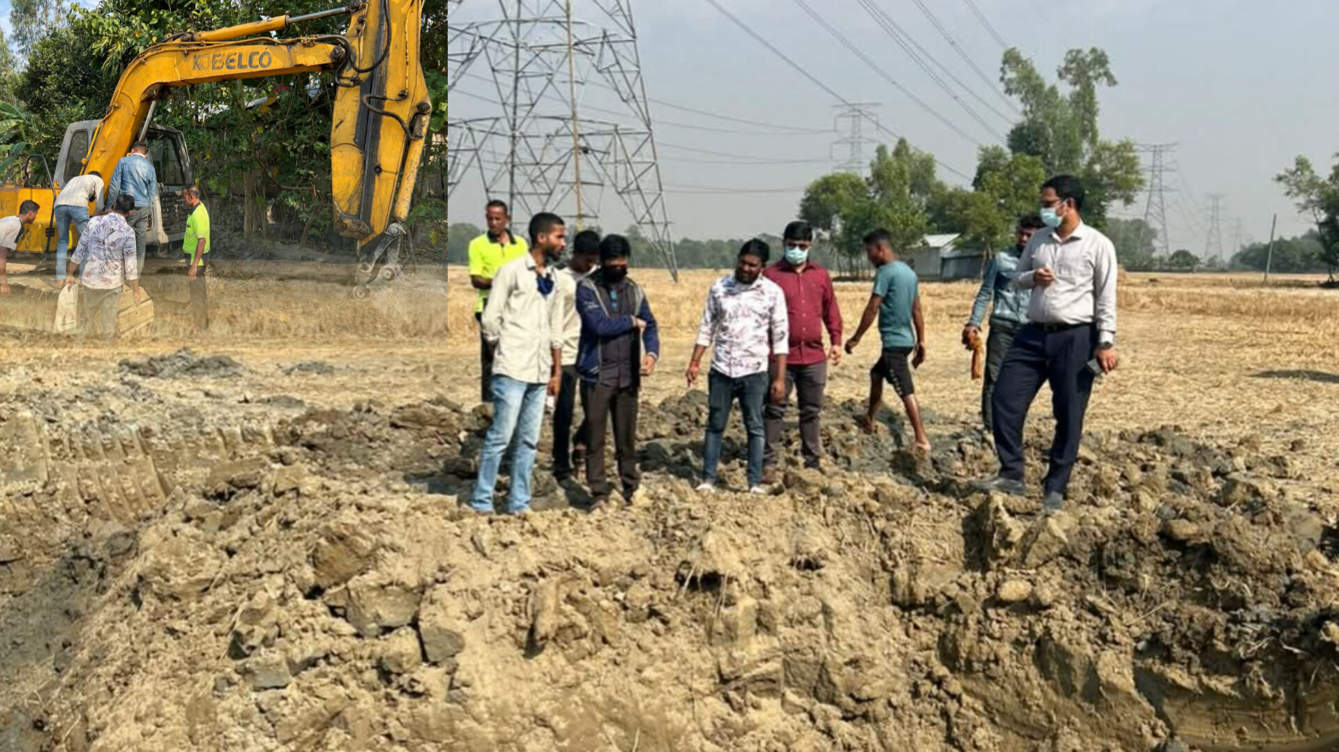 নবীগঞ্জে কৃষি জমি থেকে মাটি কাটায় দেড় লাখ টাকা জরিমানা