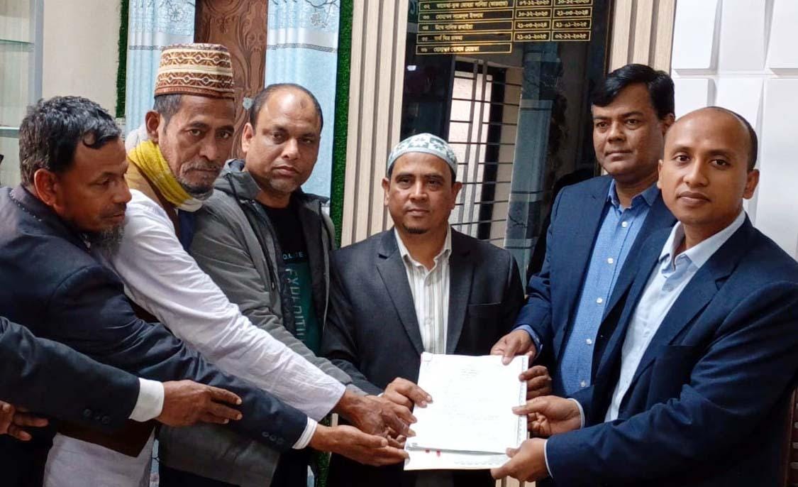 মনোনয়নপত্র জমা দিলেন সিলেট-৪ আসনে জাতীয় পার্টির প্রার্থী ডালিম