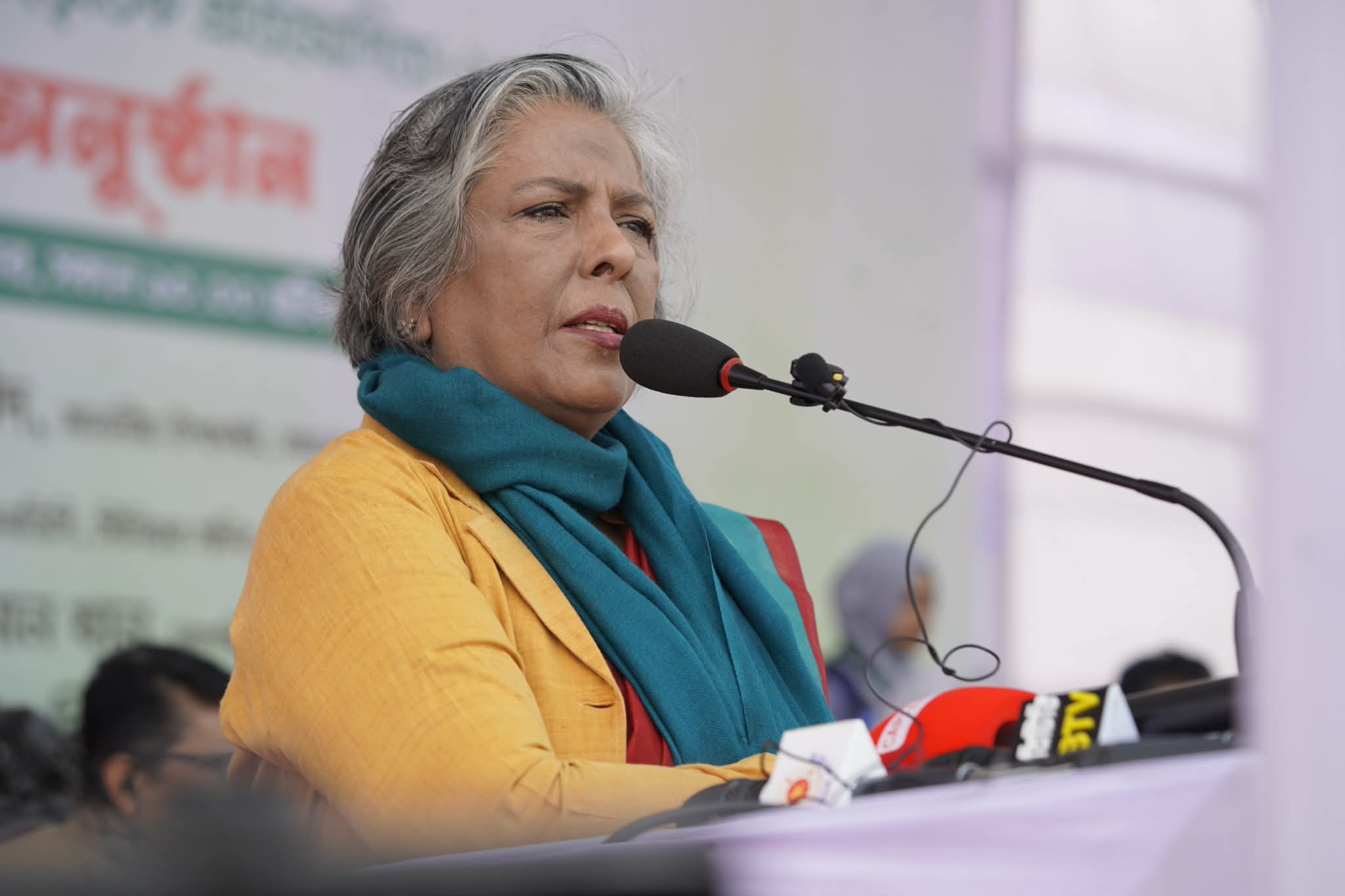 প্রতিযোগিতা নয়, খেলাধুলার মাধ্যমে তোমরা নিজেদের প্রতিভা ও মেধাকে বিকশিত করতে এসেছো— উপদেষ্টা শারমীন এস মুরশিদ