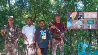 কানাইঘাট সীমান্তে বিজিবির হাতে গোপালগঞ্জের দুই নাগরিক আটক 