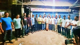 সিলেট মহানগর যুবদলের সহ-শিক্ষা বিষয়ক সম্পাদক  অঞ্চল দাস’কে সংবর্ধনা