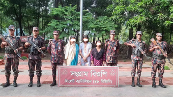 সিলেট সীমান্ত দিয়ে ভারতে অনুপ্রবেশের চেষ্টার অভিযোগে আটক ৩