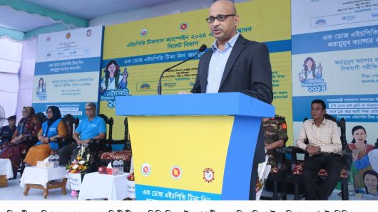 সিলেটে এইচপিভি টিকাদান ক্যাম্পেইন উদ্বোধন
