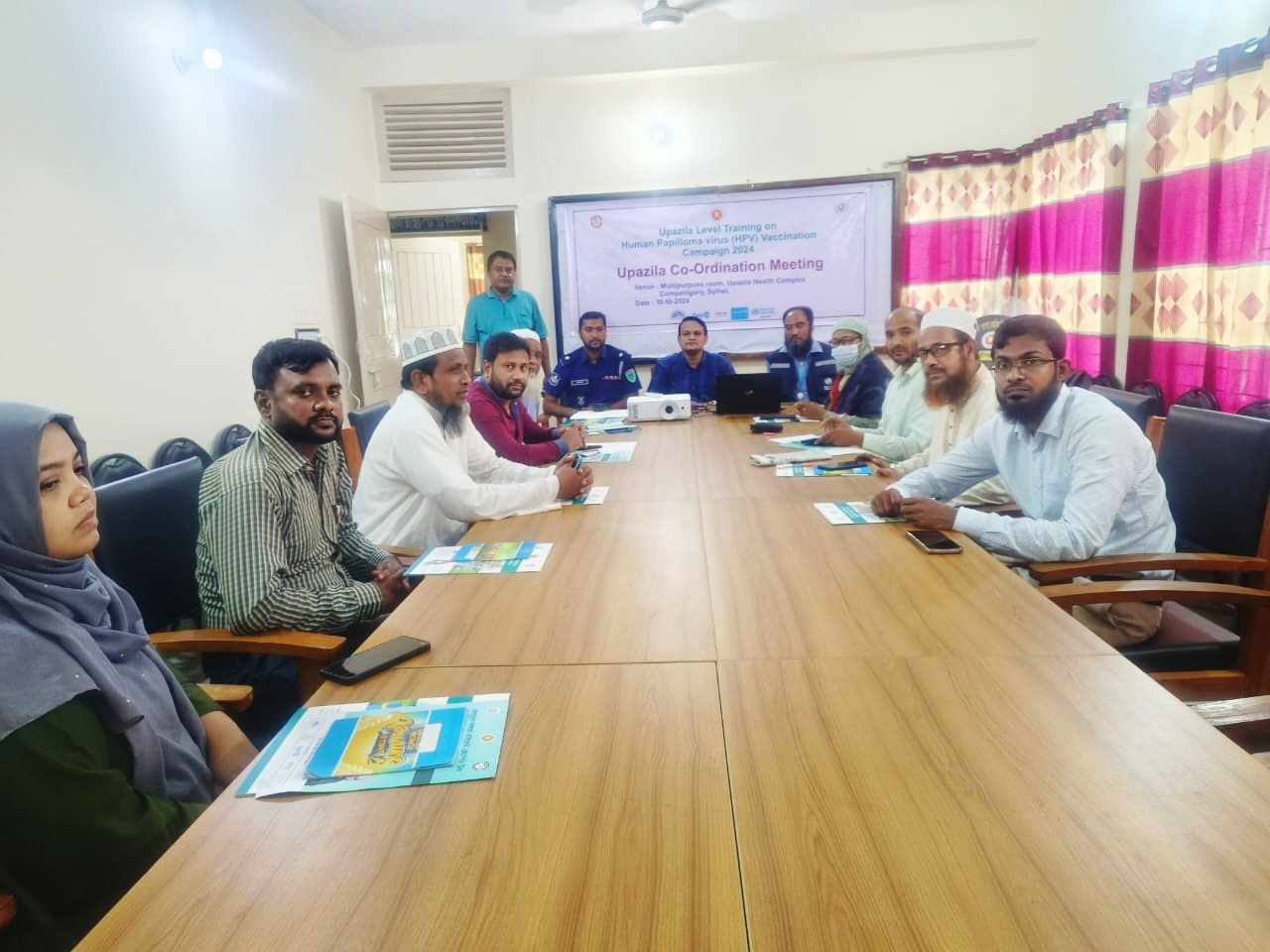 কোম্পানীগঞ্জে ‘জরায়ুর ক্যান্সার’ প্রতিরোধে কিশোরীদের টিকার নিবন্ধন শুরু