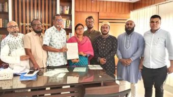 স্বপদে বহাল থাকতে  প্রধান উপদেষ্ঠা বরাবরে বিশ্বনাথের  ৮টি ইউপি চেয়ারম্যানের স্মারকলিপি