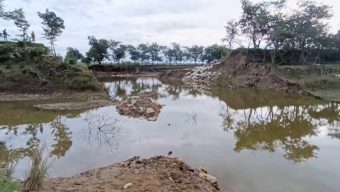 জৈন্তাপুরে দূর্বৃত্তরা বাঁধ কেটে ফিসারী মালিকের ৫ কোটি টাকার ক্ষতি