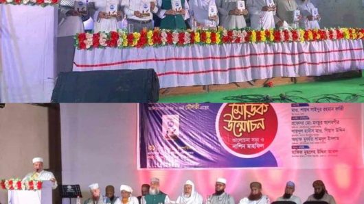 নুহ বিন হোসাইন এর লেখা মৌলভী বইর এর মোড়ক উন্মোচন