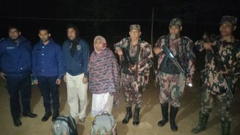জৈন্তাপুর সীমান্তে বিজিবি ও পুলিশের অভিযানে ভারতীয় নারীসহ আটক ২