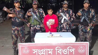 সিলেটের গোয়াইনঘাট সীমান্তে ভারতীয় নাগরিক আটক