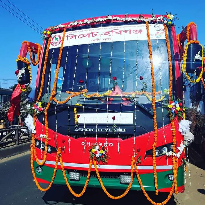 সোমবার থেকে পুনরায় চালু হচ্ছে সিলেট সুনামগঞ্জ রুটে BRTC বাস সার্ভিস