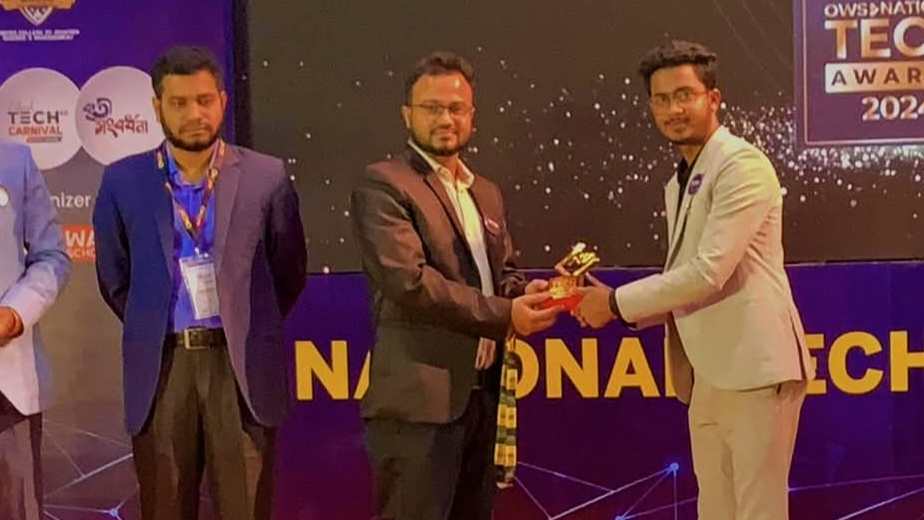 সেরা ফ্রিল্যান্সারের স্বীকৃতি পেল ওসমানীনগরের শিক্ষার্থী জাহেদ