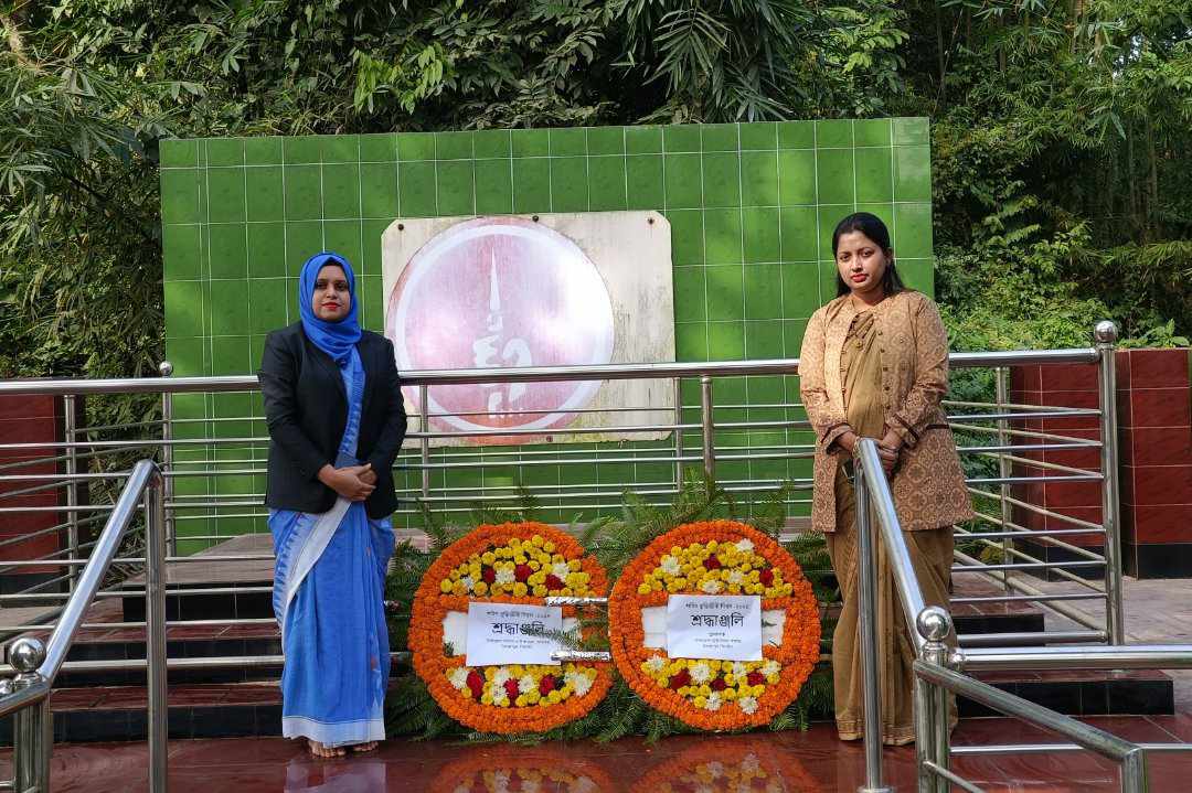 জৈন্তাপুরে শহীদ বুদ্ধিজীবী দিবসে মুক্তিযোদ্ধা গণকবরে শ্রদ্ধা নিবেদন