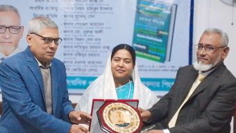 সুনামগঞ্জে “জলকন্যা সাহিত্য পরিষদ”-এর গুণীজন সম্মাননা প্রদান