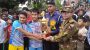 রাজস্থলীতে ফুটবল টুর্নামেন্টের ফাইনাল খেলা চ্যাম্পিয়ন ট্রফি বিতরণ অনুষ্ঠিত