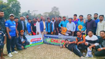 ওসমানীনগরে উপজেলা ক্রিকেট লীগের ৯ম আসর সম্পন্ন