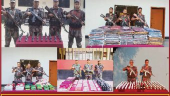বেনাপোল ও চৌগাছা সীমান্তে বিদেশী মদ ফেন্সিডিলসহ বিভিন্ন সামগ্রী আটক 