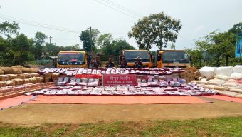 সিলেটে বিজিবির অভিযান: ৬ কোটি টাকার ভারতীয় পণ্য জব্দ