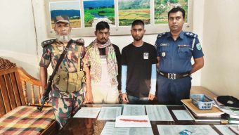 সিলেটে বিজিবি’র অভিযানে  ইয়াবাসহ  আটক ২