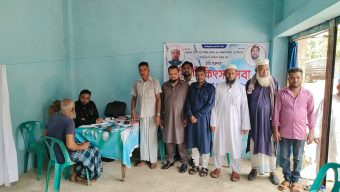 দুই বন্ধুর উদ্যোগে ওসমানীনগরে ফ্রি চিকিৎসা পাবে সুবিধা বঞ্চিত মানুষ