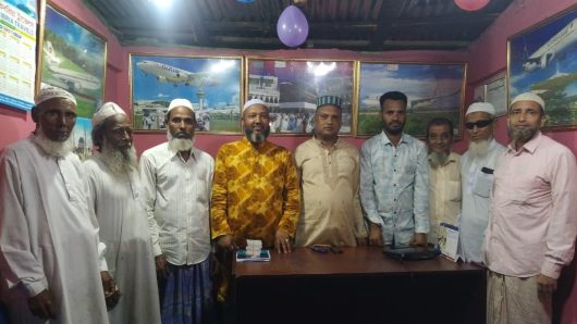 গোয়াইনঘাট মানিকগঞ্জ বাজারে কিবরিয়া ট্রাভেলস- শাখার উদ্বোধন