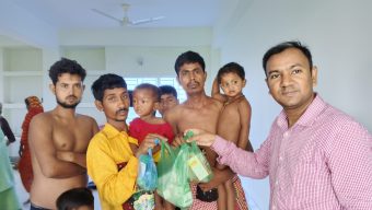 ছাতকের পুশ ইন করা ১৬ জনের মৌলিক চাহিদা পূরণে সক্রিয় ইউএনও