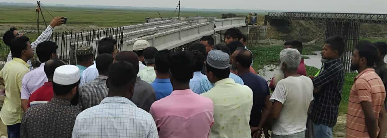 অবসান হচ্ছে সিলেট-সুলতানপুর-বালাগঞ্জ সড়কের নির্মানাধীন ”ফতুরখাড়া” সেতুর জটিলতা