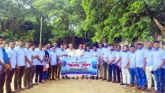 টাঙ্গুয়ার পথে নৌবিহারে যাত্রা করলো বিএমজেএ’র এক ঝাঁক সদস্য